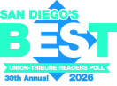 San Diego's Best - 2026 Winner -  San Diego Union-Tribune