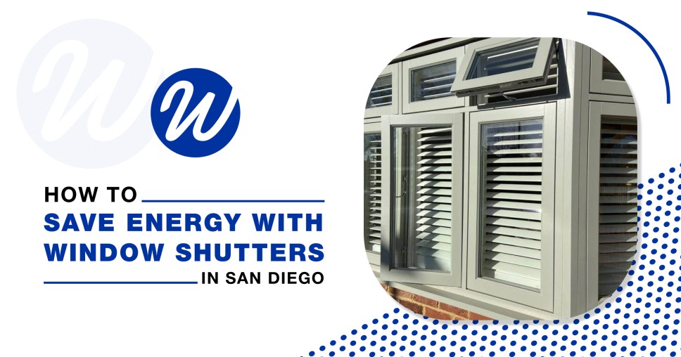 Save Energy with Window Shutters